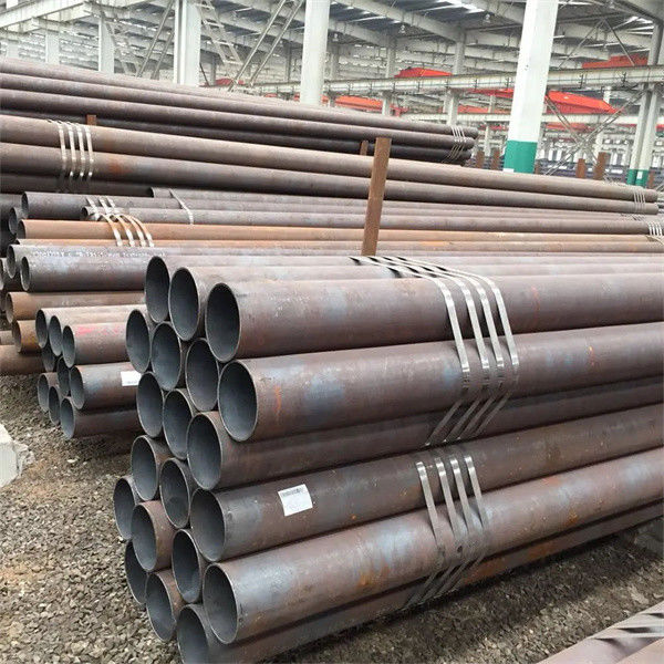 Sıcak bitirilmiş dikişsiz çelik borular Duvar kalınlığı 1.65mm ASTM A106B a312 gr tp304l
