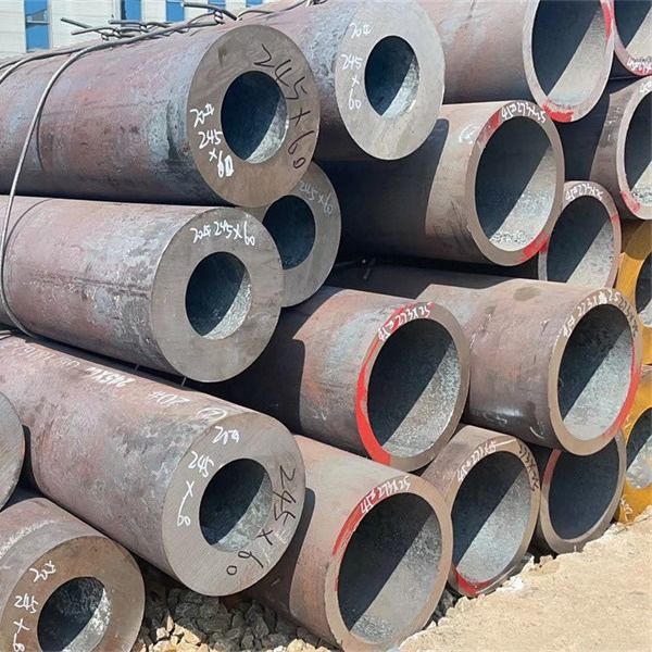 Sıcak bitirilmiş dikişsiz çelik borular Duvar kalınlığı 1.65mm ASTM A106B a312 gr tp304l