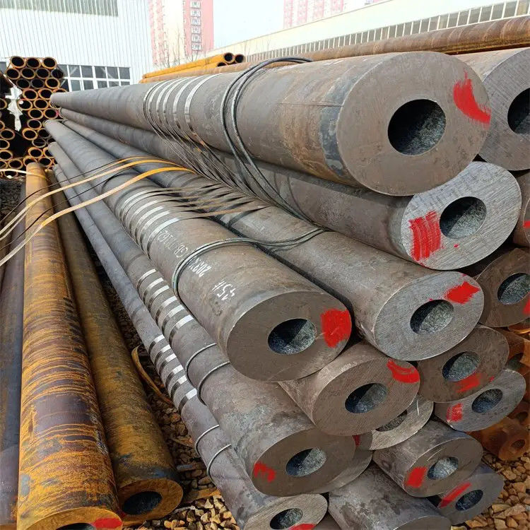 ASTM A270 A554 310S 440 1.4301 321 904L 201 316 Ss 304 Gaz için dikişsiz boru