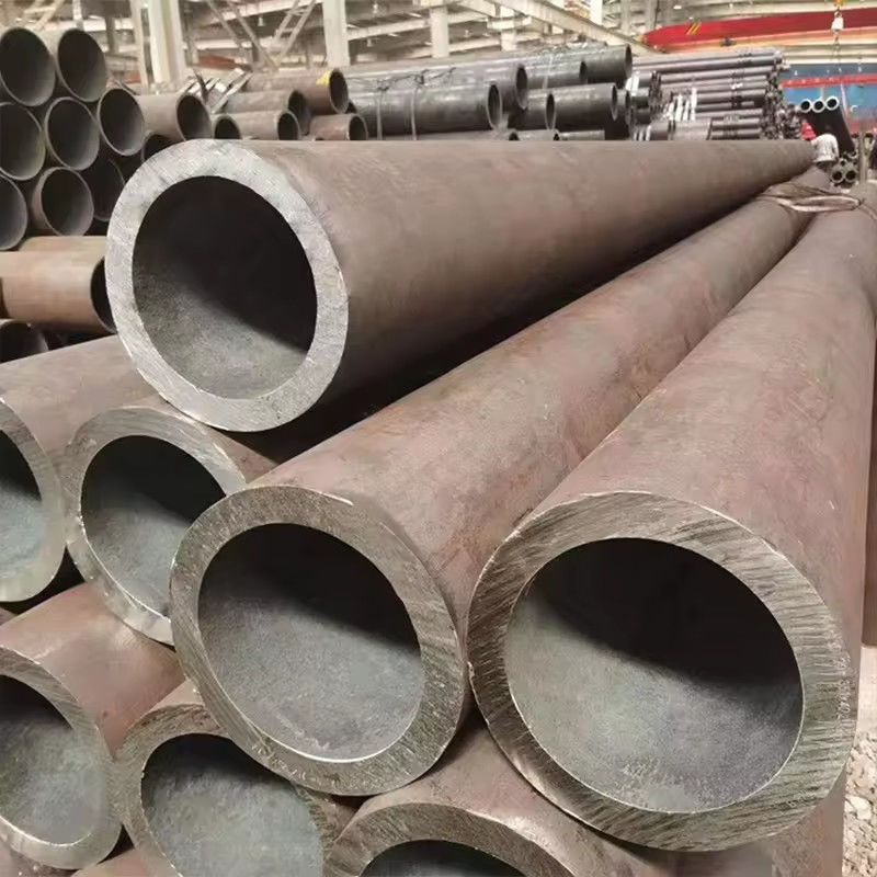ASTM A106 GR.B Sch40 Sch80 Q345b Soğuk çekilmiş hafif karbonlu dikişsiz çelik boru